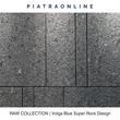Volga Blue Super Rock Design Platte 2CM