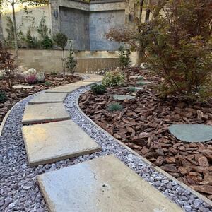 Latte Gebürstet & gemeißelte Kante PREMIUM Travertin 61 x 40,6 x 3 cm