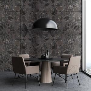 Extra blauer Labradorit mit Lederfinish, 120 x 60 x 2 cm