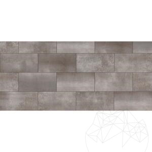Sinterstein L'ALTRA PIETRA Metallico Dark Soul, 60 X 120 X 2 cm, R11 - Rutschfest für den Außenbereich