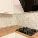 New York Cube Design Mosaik aus geschliffenem Marmor