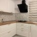 New York Cube Design Mosaik aus geschliffenem Marmor
