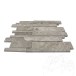 Silber polierter Travertin 3D Wandmosaik