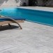 Kavala Kreuzschliff Buschmarmor gehämmert 60 x 30 x 2 cm