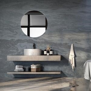 Schwarzer Sturm Polierte Marmorplatte 2 cm