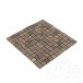 Mosaik Schiefer Natur Multicolor 2.3x2.3 cm - Innen und Außen | Ideal für Duschen, Bäder, Küchen, Kamine