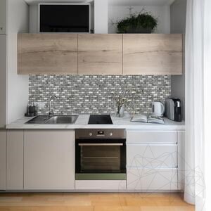 Mosaikfliese Marmor Ceppo Grey, Matt/Poliert/Sandgestrahlt 2.3 x 4.8 cm