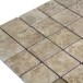 Heller Emperador Polierter Marmor Mosaik 4,8 x 4,8 cm