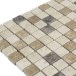 Mix Polierter Marmor Mosaik 2,3 x 2,3 cm