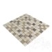 Mix Polierter Marmor Mosaik 2,3 x 2,3 cm