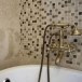 Mix Polierter Marmor Mosaik 2,3 x 2,3 cm