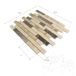 Mix Polierter Marmor Mosaik 2,3 x FL
