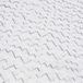 Thassos Splitface-Marmor 3D-Mosaik 2,8 x 2,8 cm