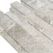 Tundra Grau Polierter Marmor 3D Wandmosaik