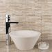 Klassischer Bambus getrommelter Travertin Mosaik 1.5 x 7.5 cm