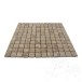 Latte Polierter Travertin Mosaik 2,3 x 2,3 cm