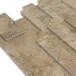 Latte Polierter Travertin 3D Wandmosaik