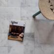 New York White Marble Set mit französischen Mustern, sandgestrahlt und gebürstet, 1.2 cm