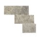 Silberner Splitface Travertin 7,5 cm x FL x 2 cm