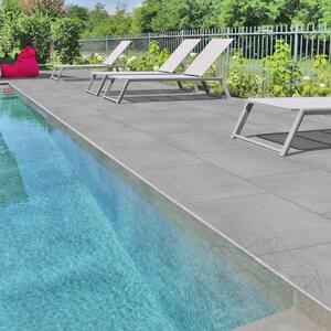 Sinterstein L'ALTRA PIETRA Porcea Indus Grey, 60 X 90 X 2 cm, R11 - Rutschfest für den Außenbereich