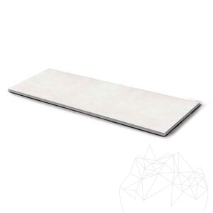 Sinterstein L'ALTRA PIETRA Porcea Aura White, 60 X 120 X 2 cm, R11 - Rutschfest für den Außenbereich