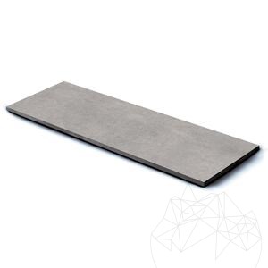 Sinterstein L'ALTRA PIETRA Portland Plata, 80 X 180 X 2 cm, R11 - Rutschfest für den Außenbereich