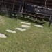 Kavala Schiefer gemeißelt Rand japanischen Garten Schritt