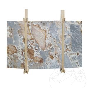 Marmorplatte Patagonia Blue Poliert, 2 cm