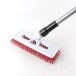LTP Profesional Exterior Deck Red Brush - Multidirektionale Bürste mit steifen Borsten (Terrassen, Alleen und Außenpflaster)