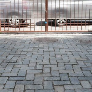 Kavala Riven Slate Kopfsteinpflaster 20 x 10 x 3-5 cm