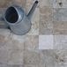 Classic Cross Cut Tumbled Travertine Cobblestone 10 x 10 x 3 cm (Pflastersteine)