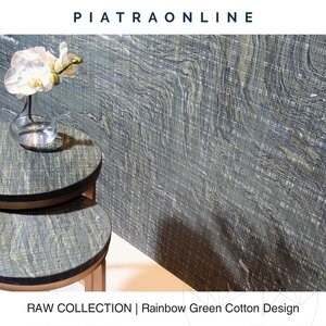 Rainbow Green Cotton Design Platte 3CM