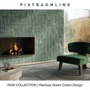 Rainbow Green Cotton Design Platte 3CM