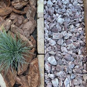 Rote Atlas Marmorkiesel 2-4 cm Beutel 20 Kg