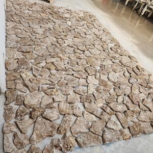 Polygonalplatten Travertin Rock Face Noce