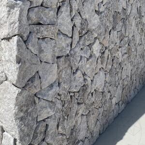 Polygonalplatten Travertin Rock Face Silver