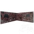 Rosso Levanto Polierte Marmorplatte 2 cm