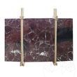 Rosso Levanto Polierte Marmorplatte 2 cm