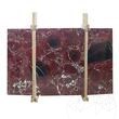 Rosso Levanto Polierte Marmorplatte 2 cm