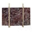 Rosso Levanto Polierte Marmorplatte 2 cm