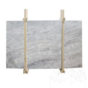 Royal Grey Marmor polierte Platte, 2 cm