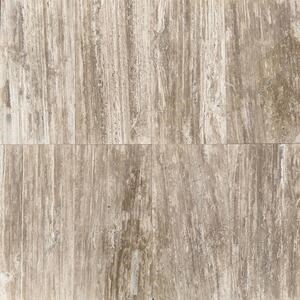 Royal Walnut Travertin, poliert, mit Adernschnitt, 61 x 30.5 x 1.2 cm