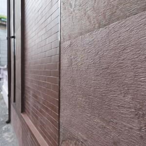 Flexibler Schiefer SKIN Ultra-Flex 2mm - AuBurn, 185 x 61 cm| Stein für Wände, Möbel, Fassaden und Nassbereiche