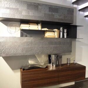Flexibler Schiefer SKIN Ultra-Flex 2mm - Black Star, 240 x 90 cm | Stein für Wände, Möbel, Fassaden und Nassbereiche
