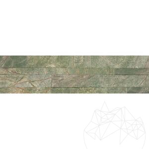 Flexibles Marmor SKIN Paneel Express - Rain Forest Green, 60x15 cm, selbstklebend 3M für Innenverkleidungen Möbel