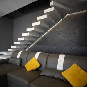 Flexibler Schiefer SKIN Ultra-Flex 2mm - Black Line, 122x61 cm | Stein für Wände, Möbel, Fassaden und Nassbereiche