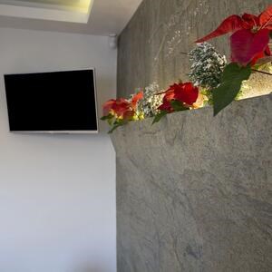 Flexibler Schiefer SKIN Ultra-Flex 2mm - Jeera Grün, 122 x 61cm | Stein für Wände, Möbel, Fassaden und Nassbereiche