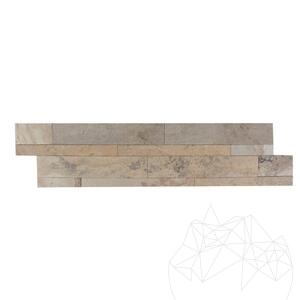 Flexibles Schiefer SKIN Panel Express - Tan, 60x15 cm | Ideal für Außen- und Innenverkleidungen