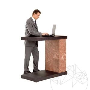 Flexibler Schiefer SKIN Ultra-Flex 2mm - Terra Red, 122x61 cm | Stein für Wände, Möbel, Fassaden und Nassbereiche