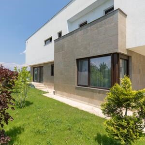 Flexibler Schiefer SKIN Ultra-Flex 2mm - Golden, 240 x 90 cm | Stein für Wände, Möbel, Fassaden und Nassbereiche